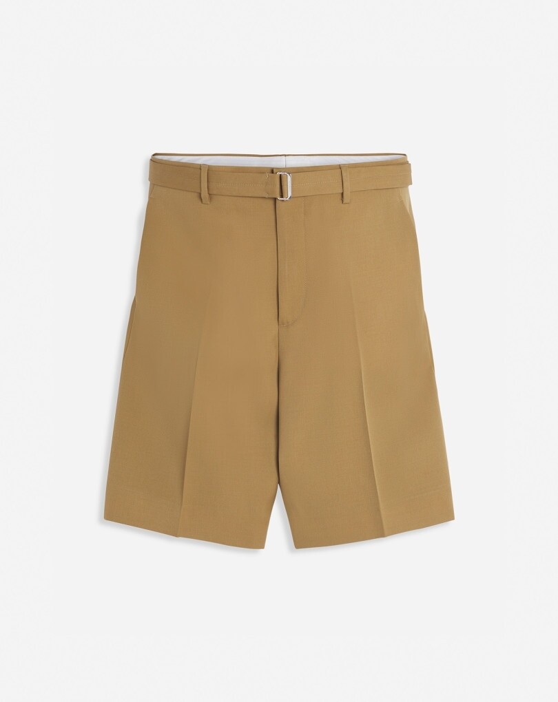 Lanvin Classic Tailored Shorts with Belt 