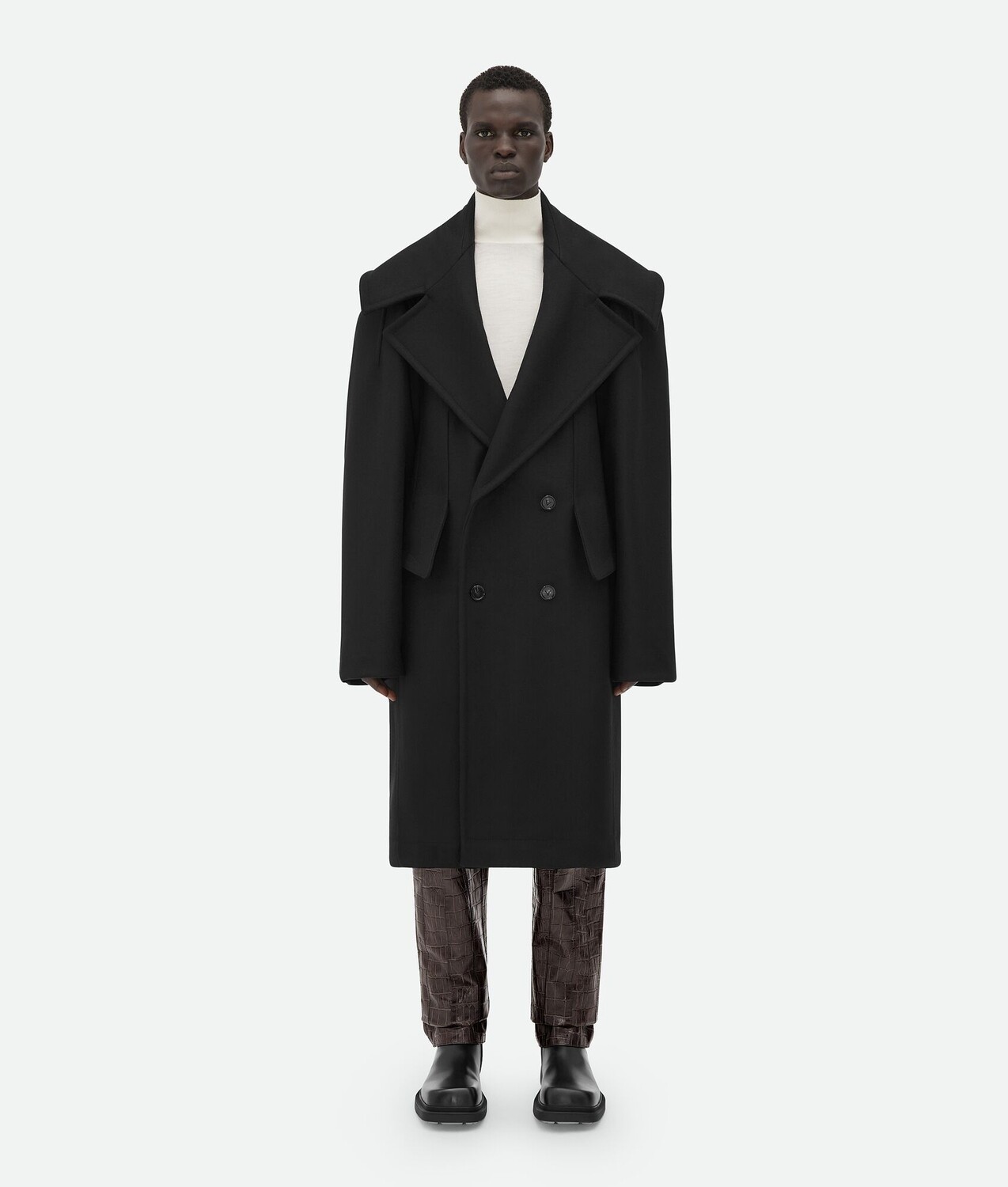 Bottega Veneta Wool Felt Coat