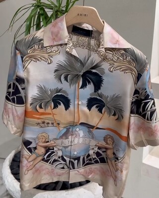 Amiri Cherub Silk Shirt