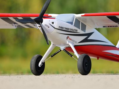 KIN Landing Gear Upgrade - Turbo Timber Evolution from E-Flite - Oil Dampened Shocks