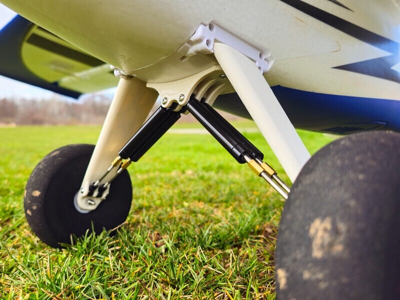Landing Gear Upgrade for Twin Timber - Oil-Dampened Shocks