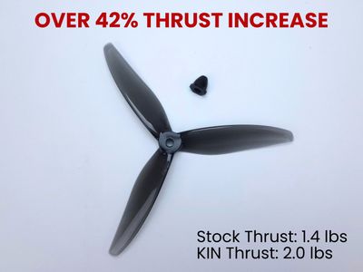 3-Blade Propeller Upgrade Kit for AeroScout™ - 6x4.5