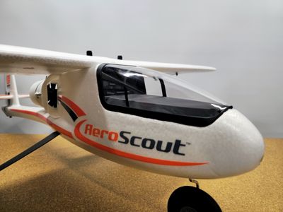 Transparent AeroScout Canopy - Realistic Clear Hatch