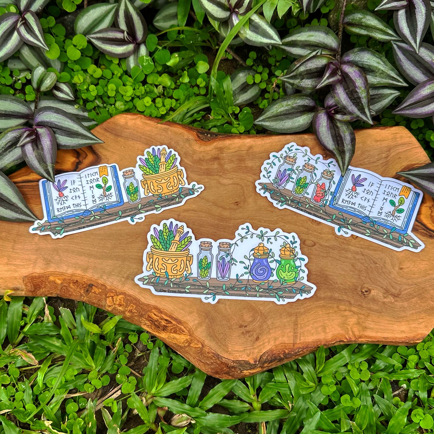 Apothecary Shelve Stickers
