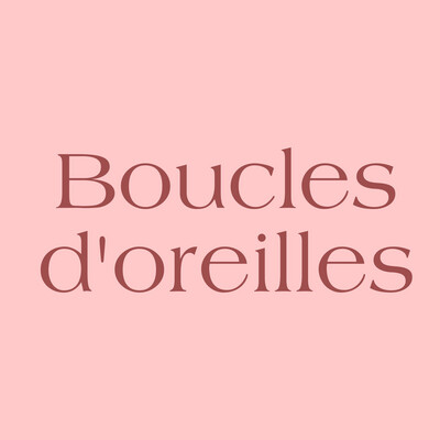 Boucles D’oreilles 