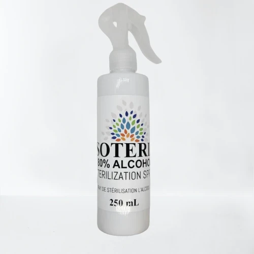 SOTERIA Sterilization Spray 80% Alcohol + Microfibre Cloth (Washable/Reusable)