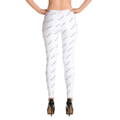 Down N Dirty Wear All Over Black logo Leggings