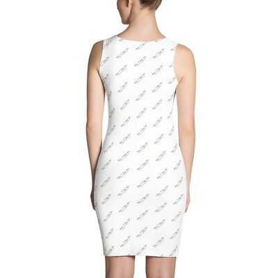 Down N Dirty Wear Black Logo Sublimation Cut &amp; Sew Dress