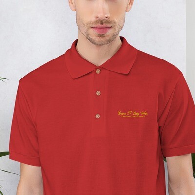 Down N Dirty Wear Embroidered Polo Shirt