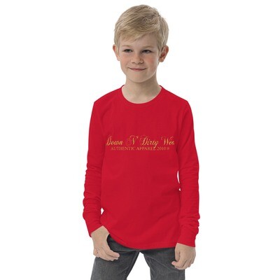 Down N Dirty Wear Youth long sleeve tee