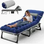 Cot With camping Mattress