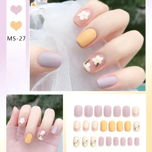 Nail Art Pieces Long And Short Fake Fingernails