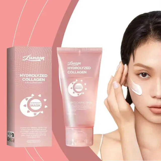 &quot;Collagen Night Mask: Hydration &amp; Firming Skincare&quot;