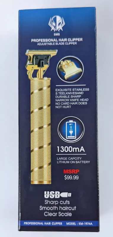 SMS KM-1974A Pro Cordless Hair Clipper