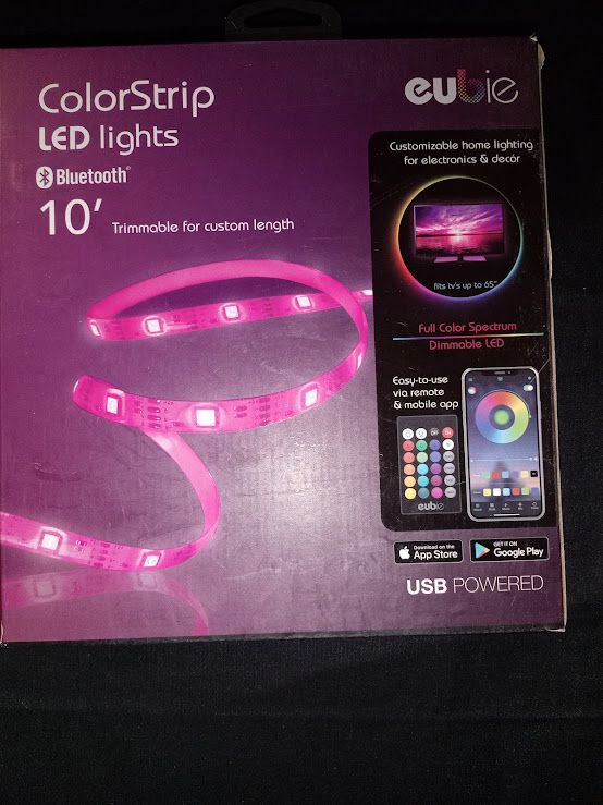 Eubie ColorStrip LED Lights