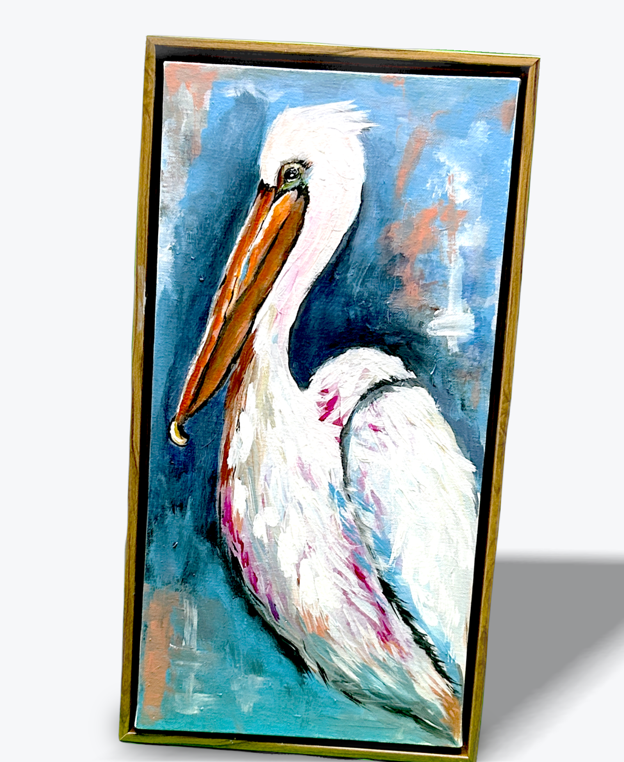 #0002 Pelican 9&quot; x 18&quot; Inset wood Frame