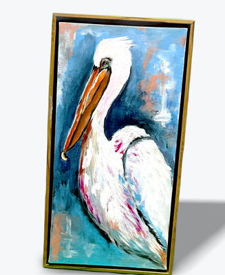 #0002 Pelican 9&quot; x 18&quot; Inset wood Frame