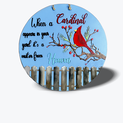 GF0040 Cardinal Heaven 16&quot; round