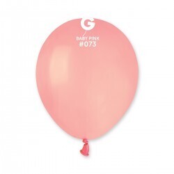 5" Gemar Baby Pink 073 (100 Per Bag)