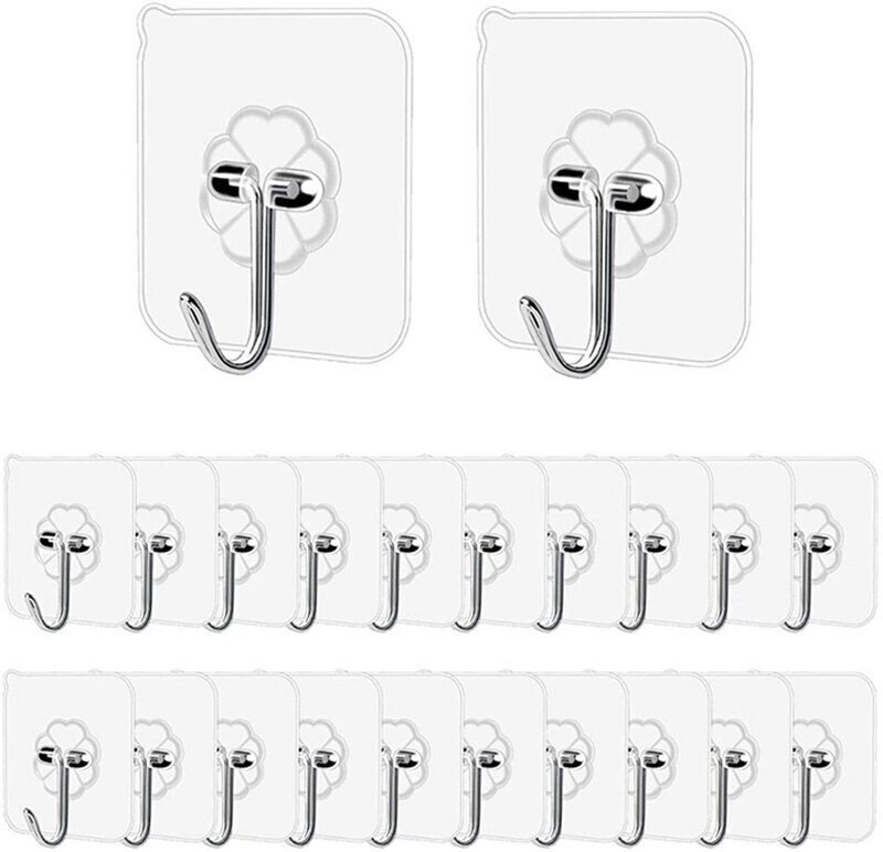 Case of Adhesive  Hooks (24 Per Box)