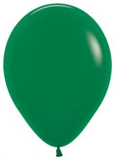 5&quot;  Sempertex Forest Green (50 Per Bag)
