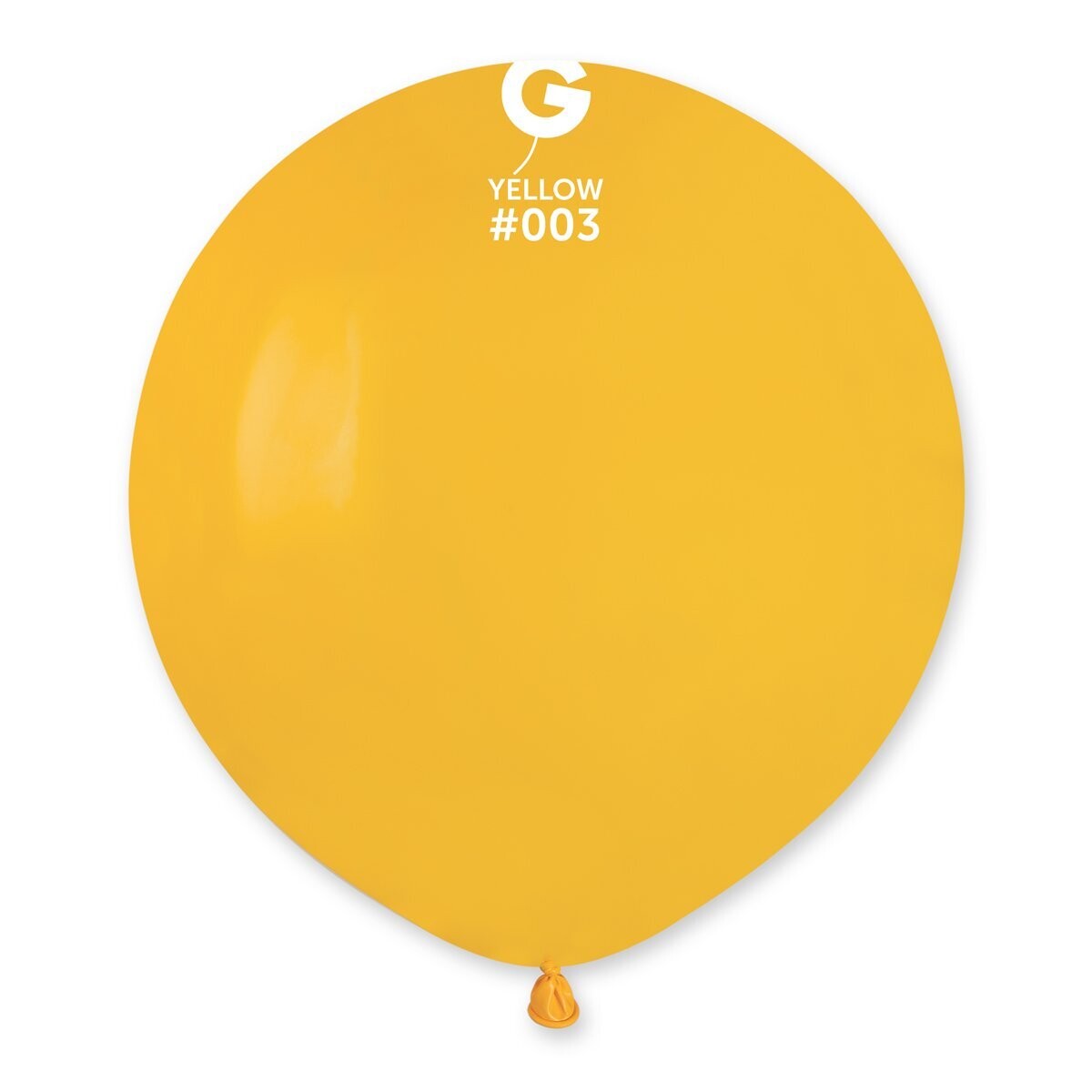 19" Gemar Yellow 003 ( 25 Per Bag )