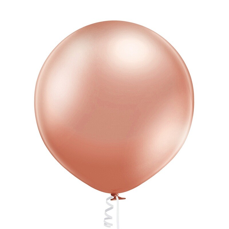 Ellie&#39;s 24&quot; Chrome Rose Gold (10 Per Bag)