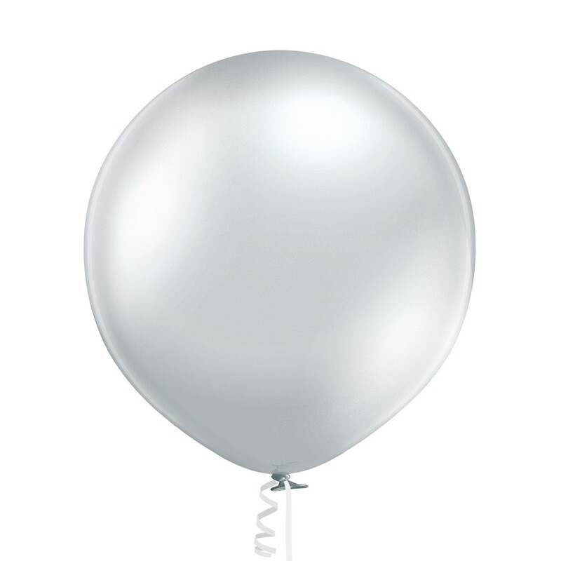 Ellie&#39;s 24&quot; Chrome Silver (10 Per Bag)