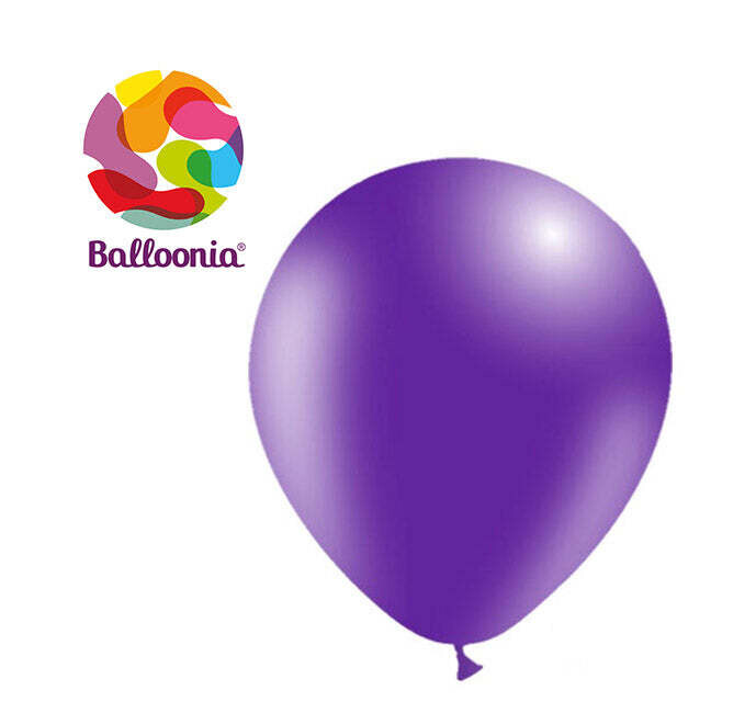 Balloonia 5&quot; Purple (100 Per Bag)