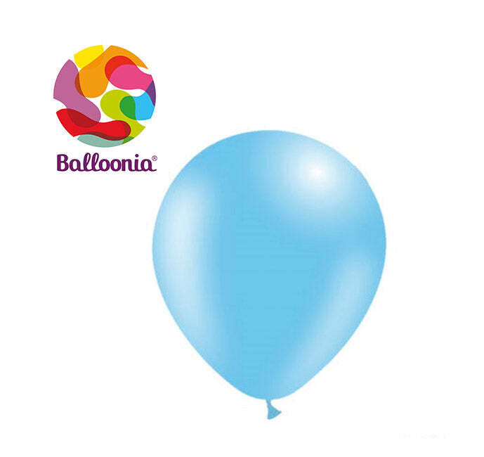 Balloonia 12" Sky Blue (50 Per Bag)