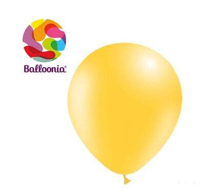 Balloonia 5" Yellow (100 Per Bag)