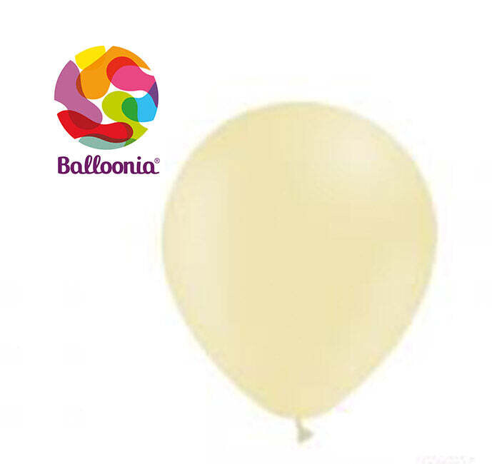 Balloonia 5" Matte Yellow (100 Per Bag)