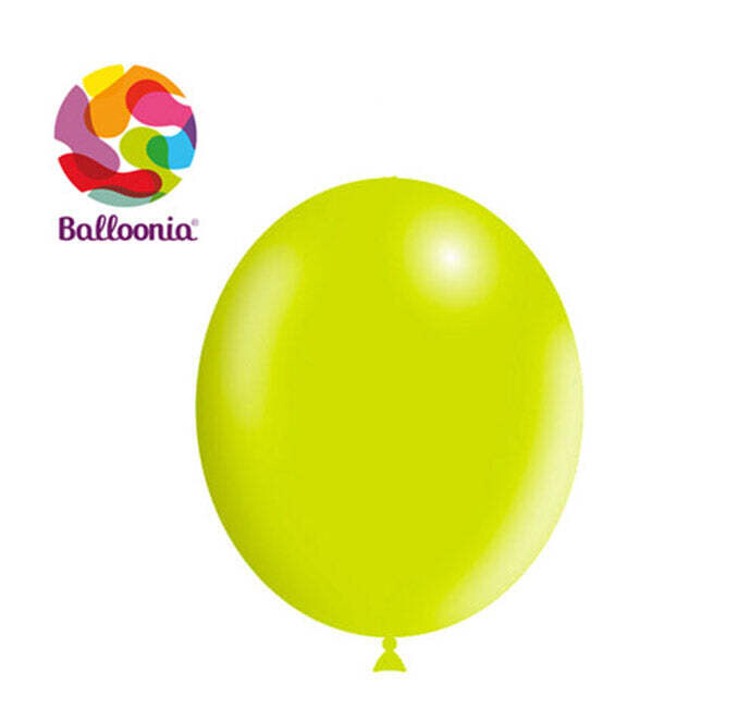 Balloonia 5" Lime Green (100 Per Bag)