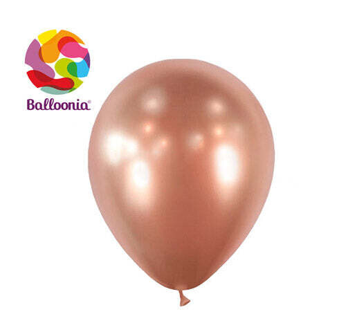 Balloonia 5" Brilliant Rose Gold (100 Per Bag)