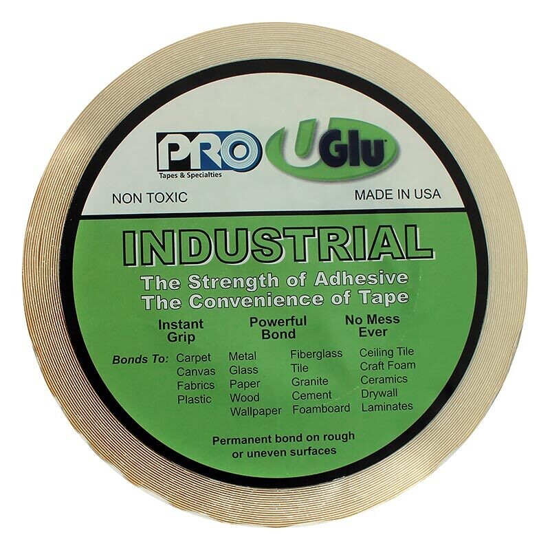 UGlu® Industrial Adhesive Tape Roll 3/4&quot;X65&quot;