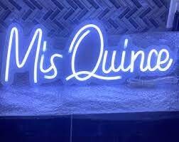"Mis Quince" Neon Sign