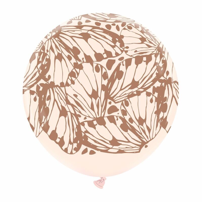 BCT 24&quot; Blush Pink Butterfly (1 Per Bag)