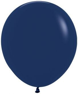 18" Sempertex Navy Blue (6 Per Bag)