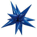 Blue Starburst Balloons 40&quot;
