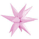 Light Pink Starburst Balloons 40&quot;