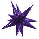 Purple Starburst Balloons 40"