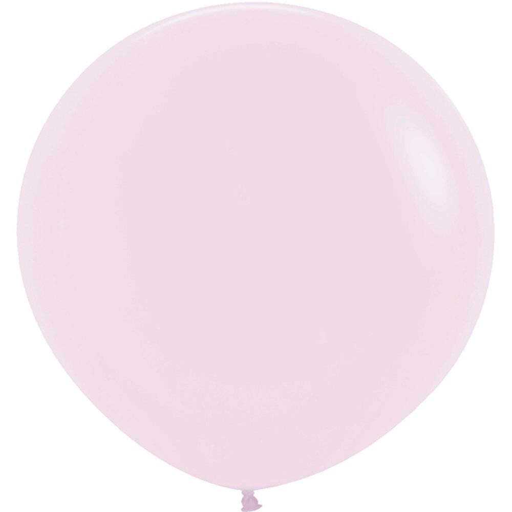 Balloonia 24" Pastel Matte Baby Pink ( 5 per Bag)