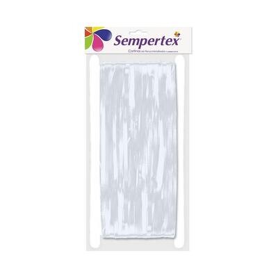 Sempertex Metallic Curtain White