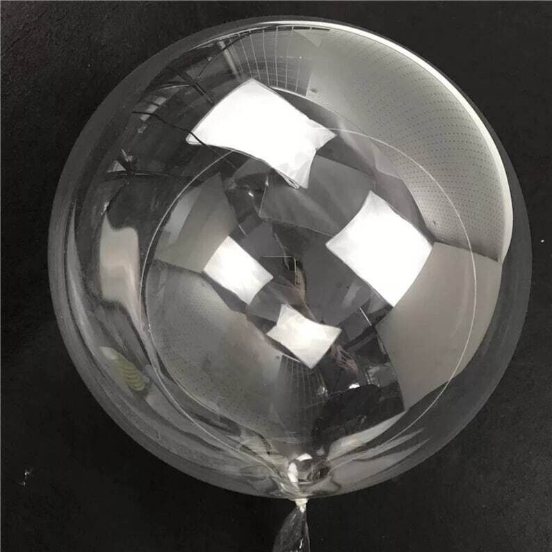 36&quot; Clear Bubble Balloon (5 Per Bag)