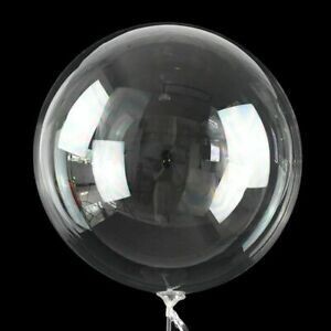 24&quot; Clear Bubble Balloon (12 Per Bag)