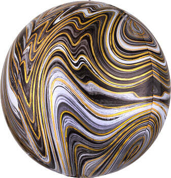 Anagram 16&quot; Black Marblez Orbz