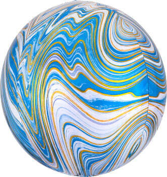 Anagram 16&quot; Blue Marblez Orbz