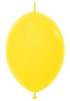 12&quot; Sempertex Yellow Link-O-Loon (50 Per Bag)