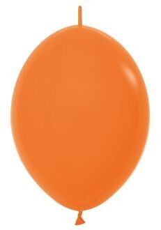 12&quot; Sempertex Orange Link-O-Loon (50 Per Bag)