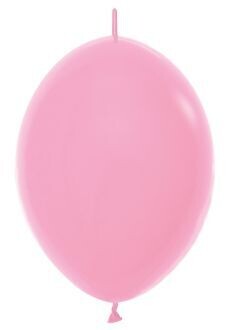 6" Sempertex Fashion Pink Link-O-Loon (50 Per Bag)